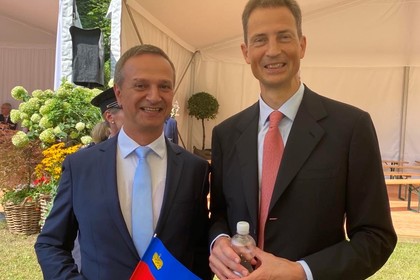 Посланик Ради Найденов участва в отбелязването на държавния празник на Княжество Лихтенщайн   